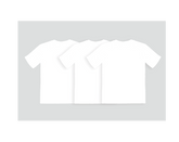 نصف كم اطفالى ، عبوة من 3 قطع