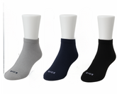 Men's Half Socket Socks 3-Pack