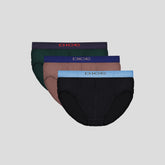 مجموعة من 3 سراويل داخلية سادة