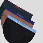 مجموعة من 3 سراويل داخلية سادة